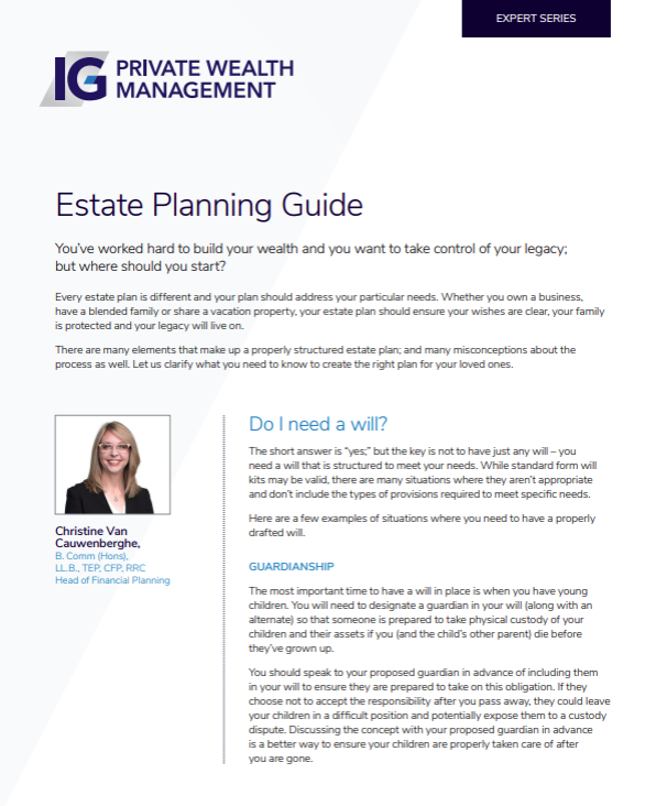 Estate Planning Guide Whitepaper